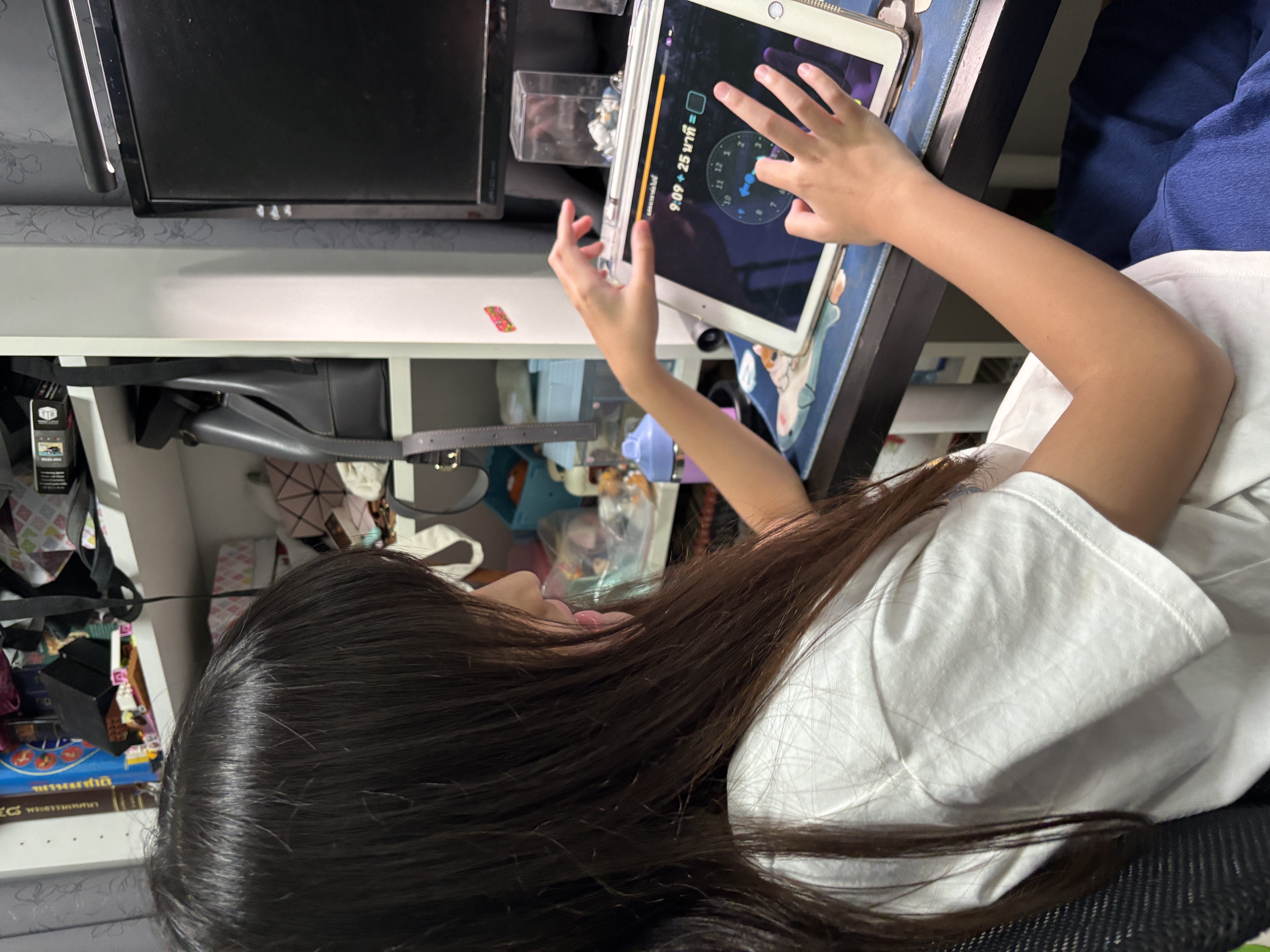 การดูเวลาจากนาฬิกา