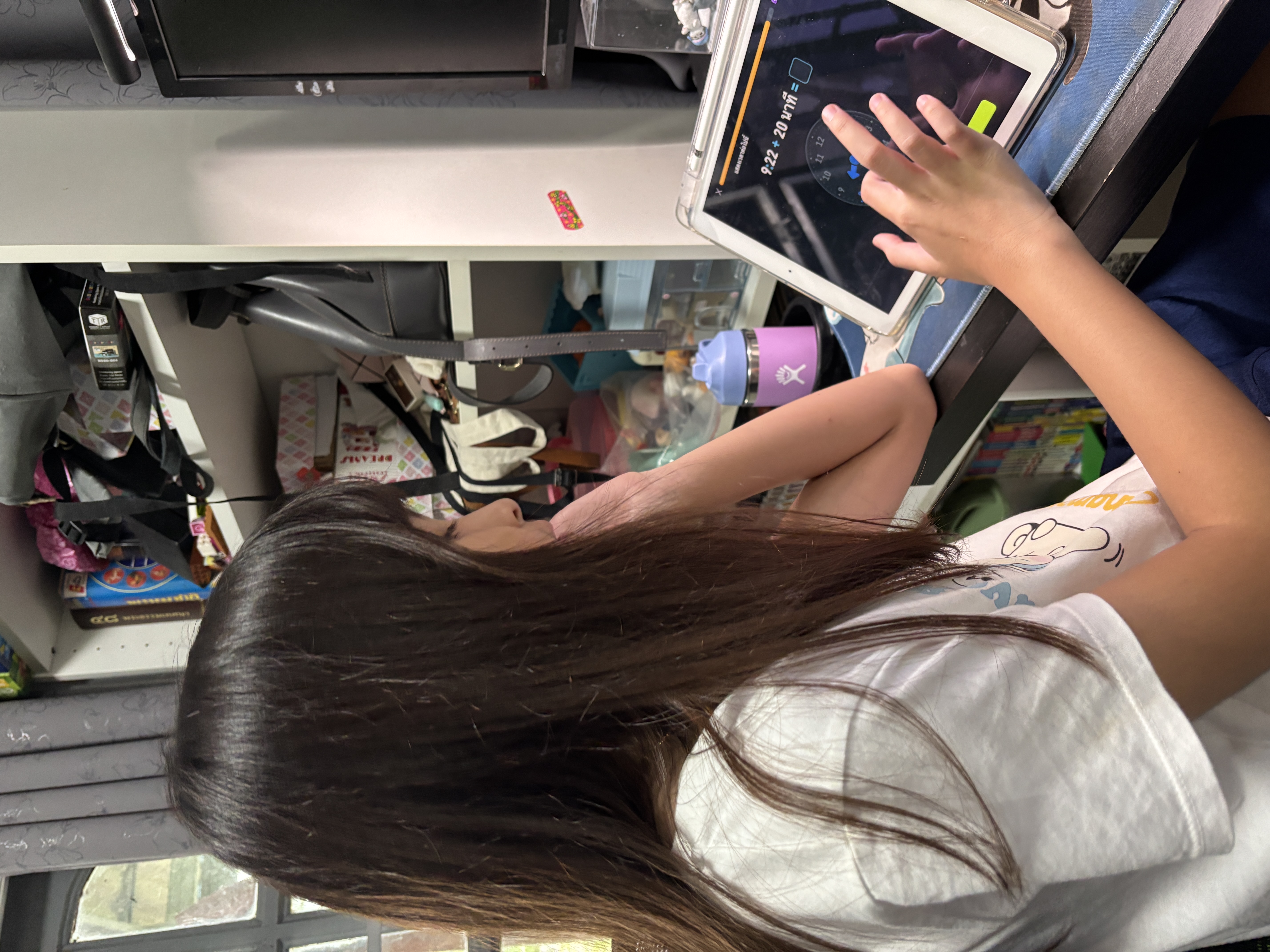 การดูเวลาจากนาฬิกา