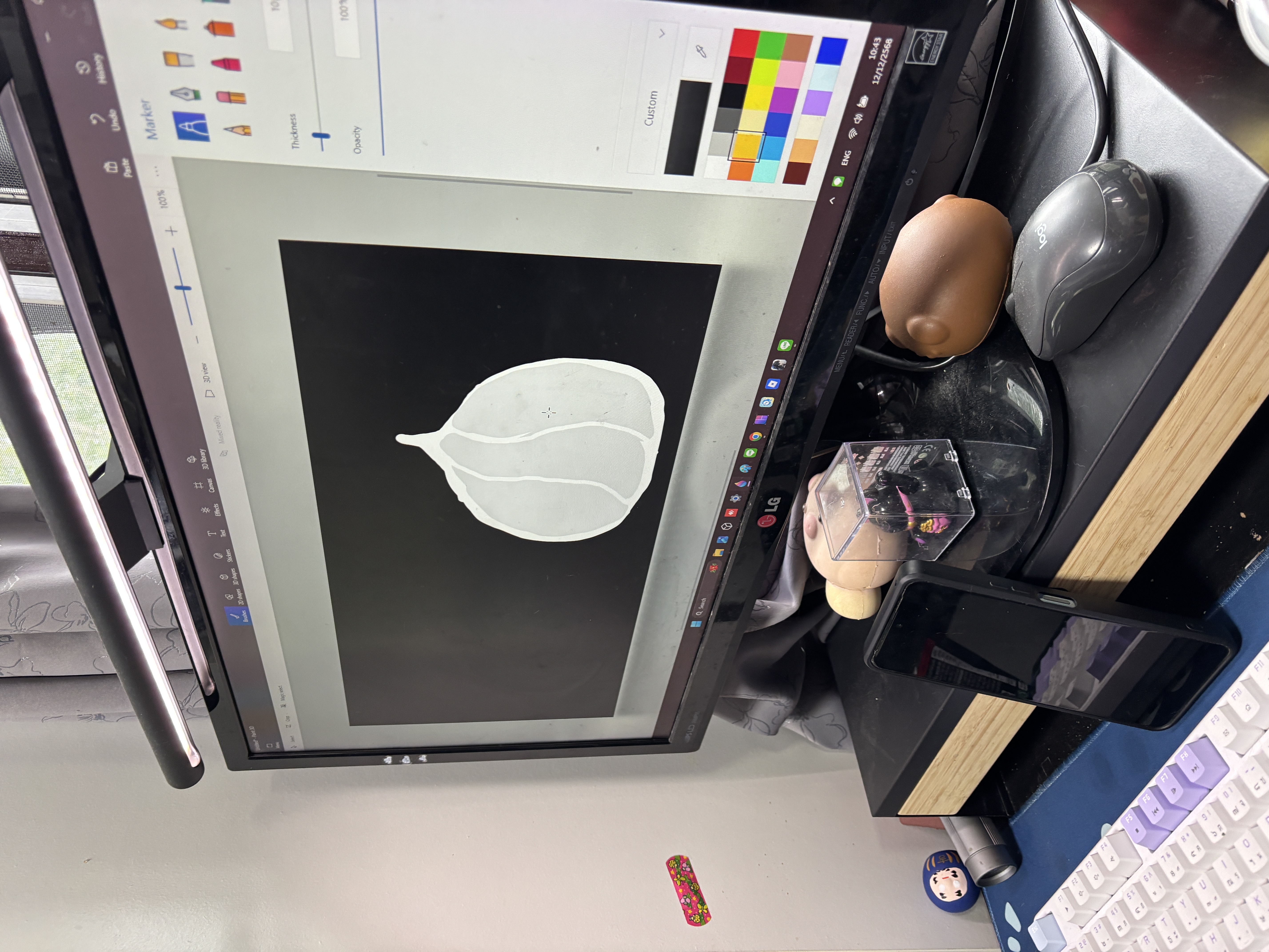 ตกแต่งภาพ จาก Paint 3D