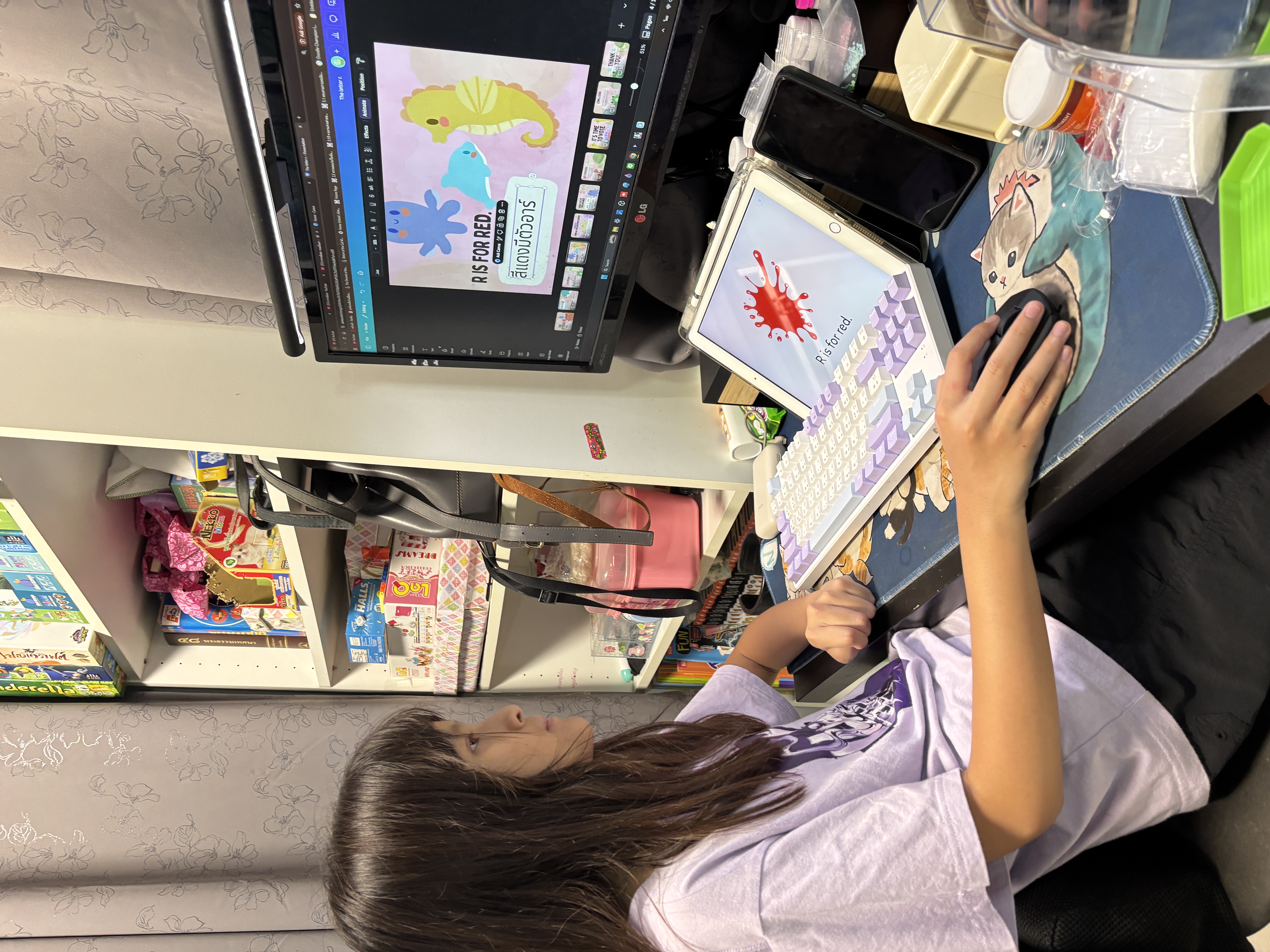 ฝึกพิมพ์ภาษา ไทยและอังกฤษ ด้วยโปรแกรม Canva