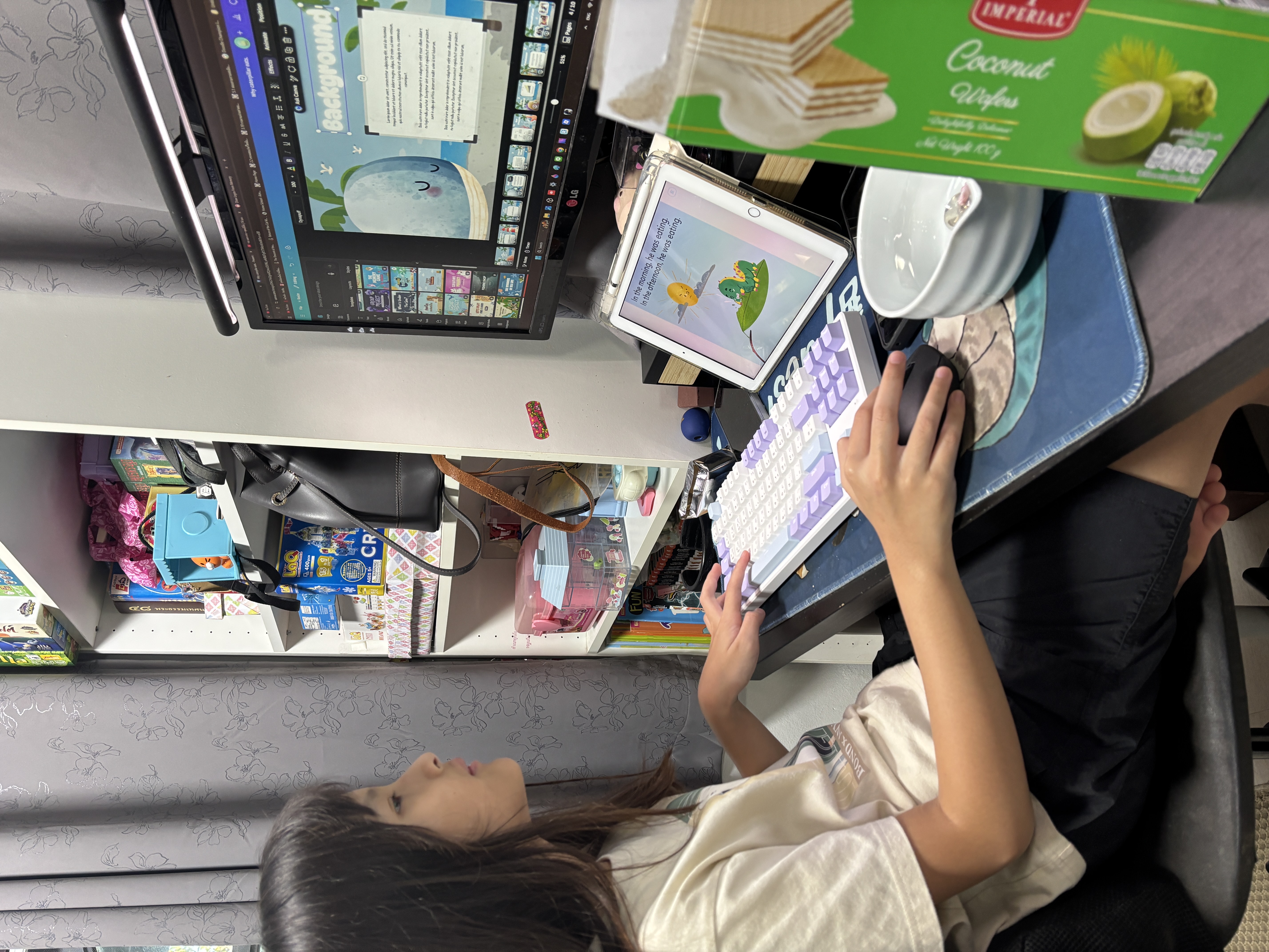 ฝึกพิมพ์ภาษา ไทยและอังกฤษ จากคอมพิวเตอร์