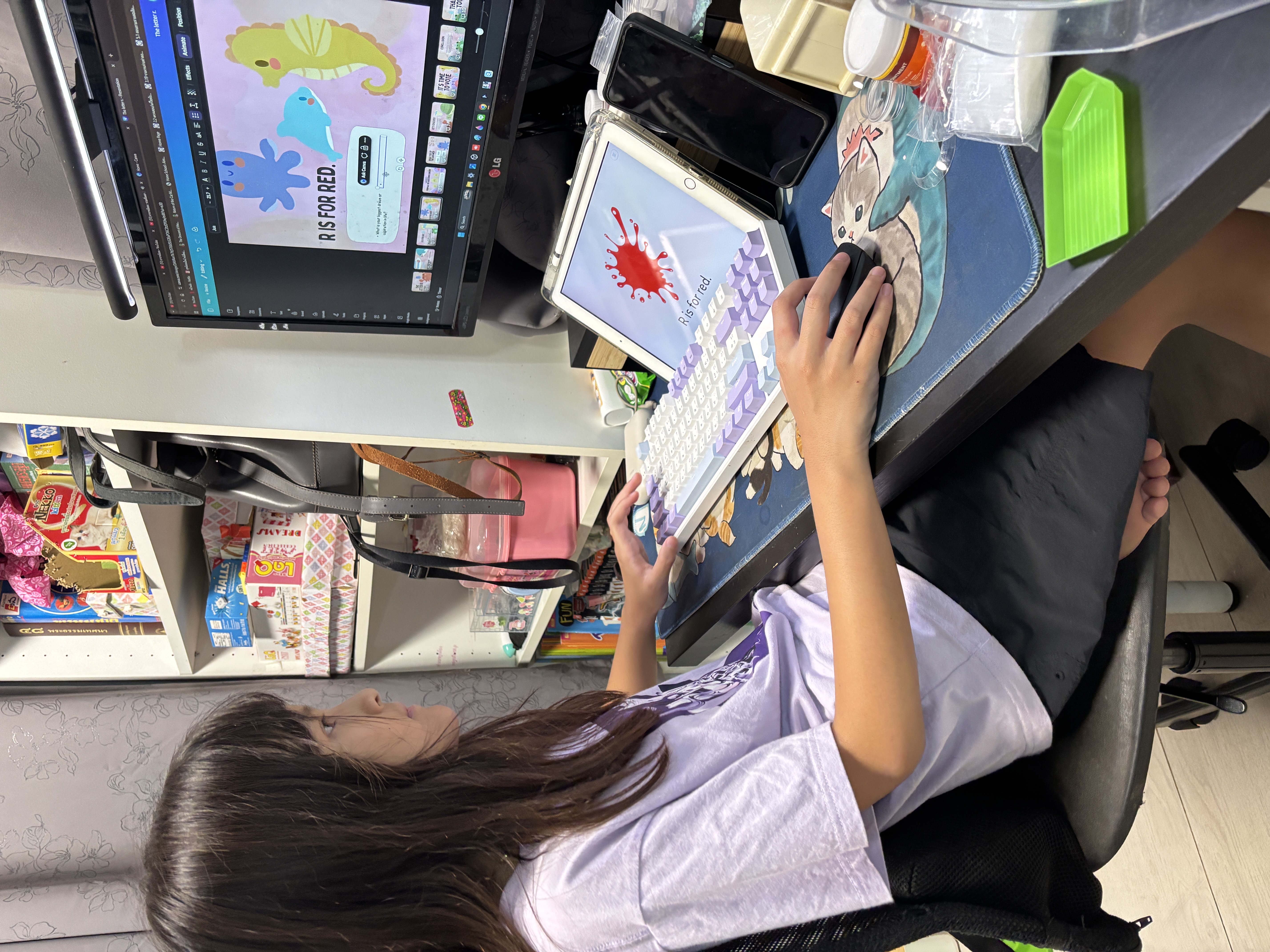 ฝึกพิมพ์ภาษา ไทยและอังกฤษ ด้วยโปรแกรม Canva