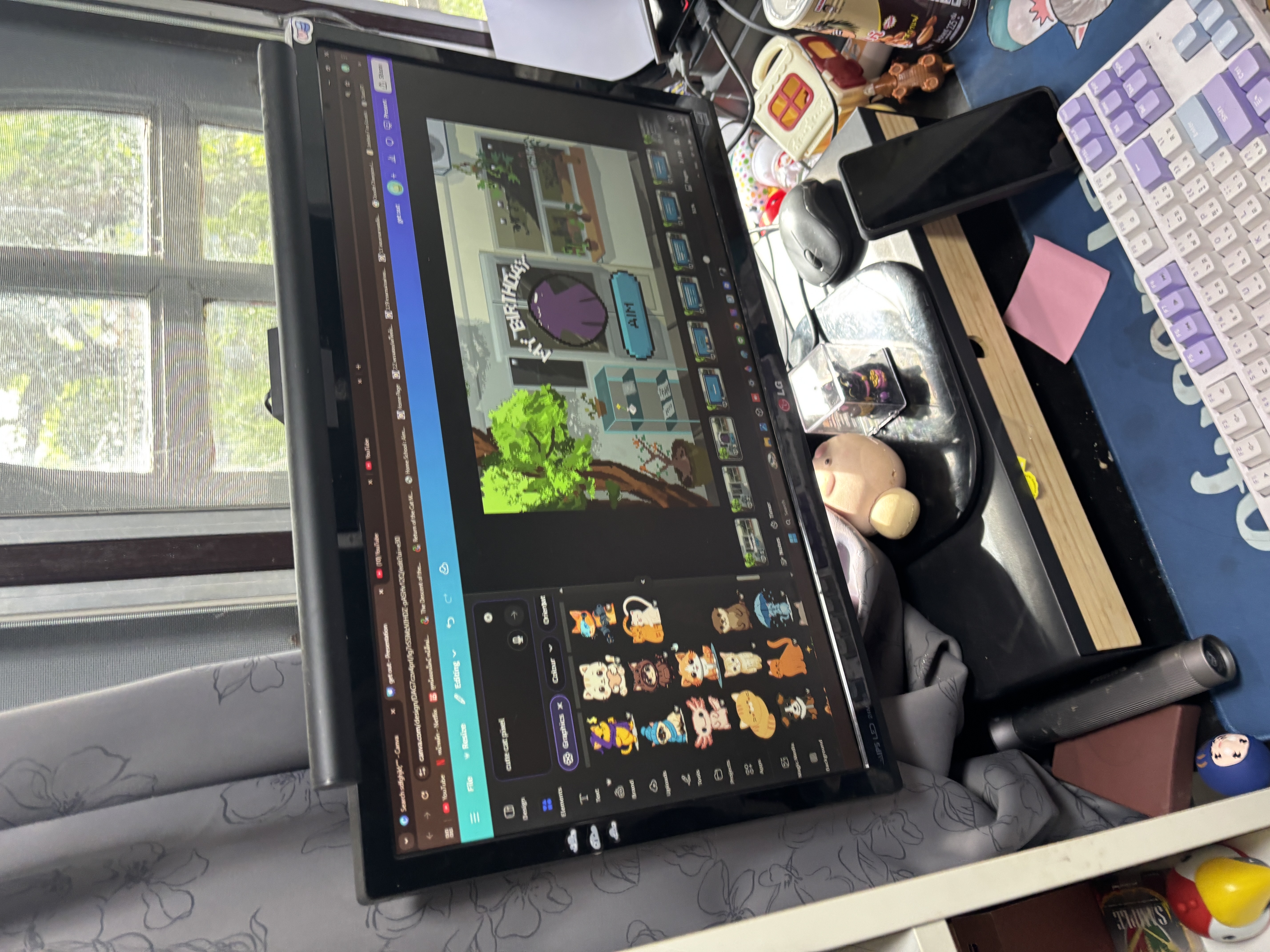 ตกแต่งภาพ จาก program Canva