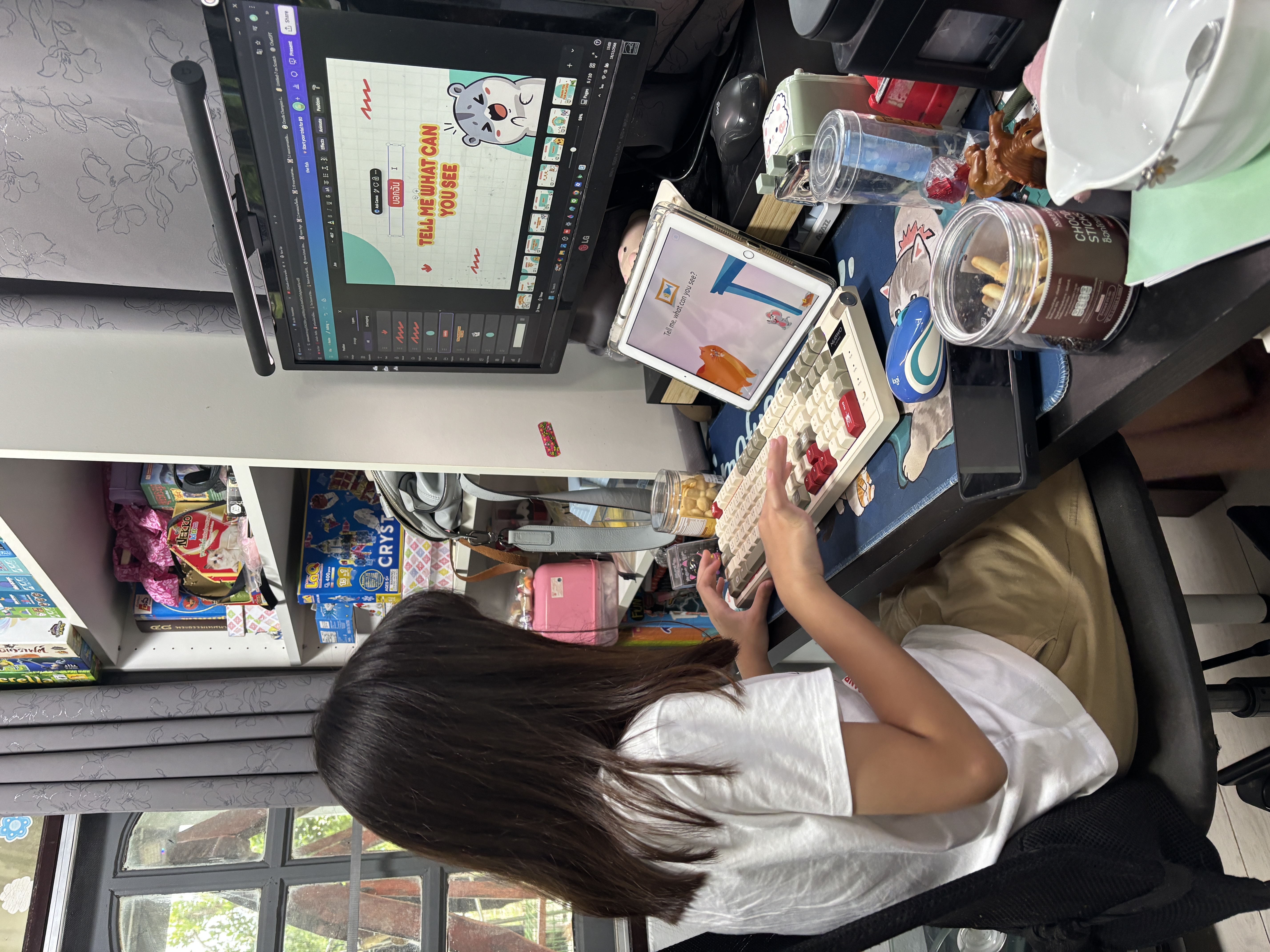 ฝึกพิมพ์อ่าน ภาษาไทย และอังกฤษ